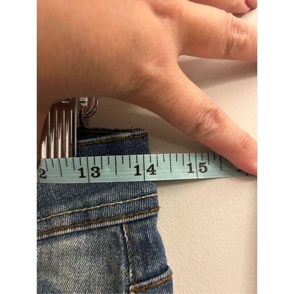 Desigual The Fun Slim Fit Jeans Yarn tweed accent size 26 Y2K low-rise - Picture 8 of 14